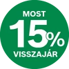 Öntisztít, Ön spórol. | 15% pénzvisszatérítés