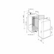Liebherr ISKG 5Z1ec2 Beépíthető hűtő-fagyasztó kombináció EasyFresh-sel és SmartFrost-tal