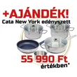 Kép 5/5 - CATA - AS-750 2 FLEX indukciós főzőlap beépített elszívóval AS-750 + CATA NEW YORK edényszett