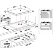 Kép 3/3 - Whirlpool GOB616/NB Beépíthető fekete edzett üveg gázlap, 59 cm, 4 gázégő, automata szikragyújtás, csiszolt szegélyű, peremmentes kivitel