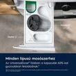 Kép 6/15 - Electrolux EW7W5697QE SteamCare Mosó-szárítógép, Hygiene program gőzzel, UniversalDose, QuickCare 69perc program, A energiaosztály, 9/5 kg, 1600 f/p, ökoinverter motor, Wifi