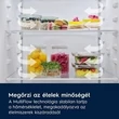 Kép 8/10 - Electrolux ENP7MD18S beépíthető kombinált hűtőszekrény, NoFrost, 177 cm