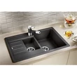 Kép 2/4 - BLANCO LEGRA 6 S Compact Silgranit mosogatótálca, fekete, tartozék nélkül, excenter nélkül