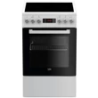 Kép 2/2 - Beko FSM57300GW kerámialapos tűzhely 50cm széles fehér 55l