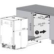 Kép 5/7 - Kluge KVD4600P beépíthető mosogatógép, 45 cm