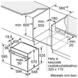 Kép 3/3 - Bosch HRG578CB7 Önállóan beépíthető sütő AddedSteam gőzfunkcióval - Serie6 - Home Connect - fekete - 71 l sütőtér - 9 funkció - 3D hőlégbefúvás - Energiaosztály: A+ - Pirolitikus öntisztítás - AirFry sütési mód  - AutoPilot30 - maghőmérő