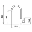 Kép 2/2 - ELLECI - Csaptelep CADDY (C01) króm