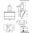 Kép 7/7 - AEG DVE5962HB Kürtős páraelszívó, 4 fokozat, 90 cm