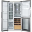 Kép 2/3 - Tesla RBW5400FSNXE Multidoor hűtő borhűtővel, E, 548 l (207+214+127), 92cm széles, total no frost, didital display, inverter, inox