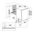 Kép 2/2 - Whirlpool WIP4T133PFE teljesen beépíthető mosogatógép, 3. evőezköz kosár