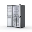 Kép 3/6 - Whirlpool WQ9 U3L EF szabadonálló NoFrost Side By Side hűtő, inox, FlexiFreeze, 90 cm széles