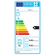 Kép 2/2 - EVIDO LEVEL 60X beépíthető sütő, multifunkciós, 60 cm, inox/fekete üveg