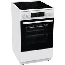 Gorenje GEC5C42WG elektromos kerámialapos tűzhely, multifunkciós sütő, teleszkópos sütősín