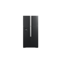 HITACHI W661PRU1.GGR  szabadonálló hűtőszekrény, 4 ajtós, 540l, szürke üveg