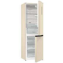 Gorenje NRK6192AC4 szabadonálló kombinált hűtő,185 cm, Total NoFrost, bézs szín