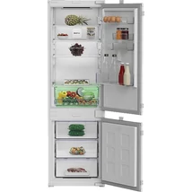BEKO B3BCNA294HS Beépíthető alulfagyasztós kombinált hűtő, 177 cm magas, NoFrost