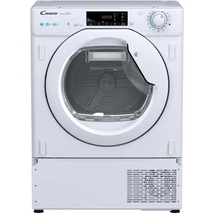 Candy BCTD H7A2TE-S Beépíthető hőszivattyús  szárítógép, E, 7 kg, Wifi, Vasaláskönnyítő program