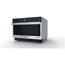 Whirlpool MWSC833SX  Nagy térfogatú szabadonálló multifunkciós mikró, 33 L , Grill+Crisp+hőlégbefúvás, Chef menű(30 automatikus recept), inox