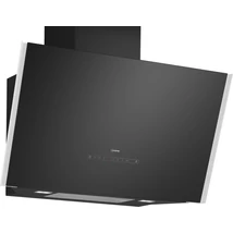 NEFF D98IPT2S0 Kürtős páraelszívó - N90 - Home Connect - Nemesacél oldalélek - 90 cm - döntött fekete üvegernyő - 1 007 m3