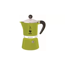 Bialetti RAINBOW kotyogós kávéfőző 6 adag ZÖLD(0004973)