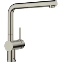 BLANCO LINUS-S kihúzható fejes csaptelep, satin platinum, HD