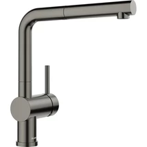 BLANCO LINUS-S kihúzható fejes csaptelep, satin dark steel, HD