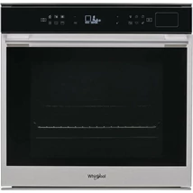 Whirlpool W7OS44S1H W Collection SHS - beépíthető gőzsütő, Ingyenes Házhozszállítás inox szegély, fekete full üveg