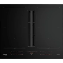 Hisense HEH6443BSCWF1 Bépíthető INDUKCIÓS főzőlap ELSZÍVÓVAL - 60cm, 4x Slider vezérlés, AREA FLEX - (4db) , Automatikus edényfelismerés,  Stop&Go, "POWER BOOST"  teljesítmény:  149-458m3/h, BOOST: 611m3/h, A+++   WIFI - ConnectLife