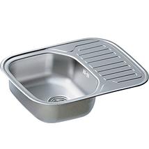 Artenova AE 640 1medence 1/2 csepp ovális 650x490x17cm