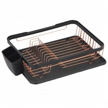 LAVEO Cseppegtető szett, fekete / rose gold acél