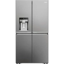 Haier HCR7918EIMP Négyajtós 601 literes hűtőszekrény,  Inox, víz és jégkocka adagoló, akár 5 ÉV GARANCIÁVAL!