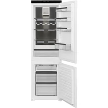 Kluge beépíthető kombi hűtőszekrény alul fagyasztóval, DualNoFrost, 170L/63L