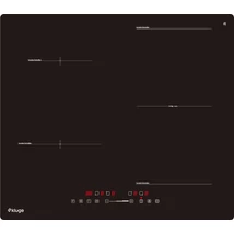 Kluge beépíthető indukciós főzőlap, 60cm, fekete ü., Bridge zóna