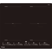 Kluge beépíthető indukciós főzőlap, 60cm, fekete ü., 2 Flexi zóna