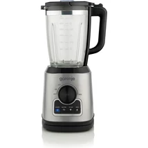 Gorenje B1400BE Turmixgép   1400W ,   1,75-es kehely,  mosogatógépben moshatótartozékok, üveg keverő kehely,  fekete/inox