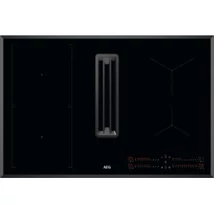 AEG CCE84543FB  beépíthető indukciós főzőlap, Hob2Hood, 83 cm