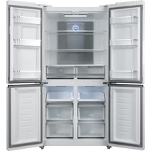 Tesla RM5600FSNWE Multidoor hűtő, E, total no frost, 564 l (363+201), 92cm széles, dital display, inverter, fehér üveg