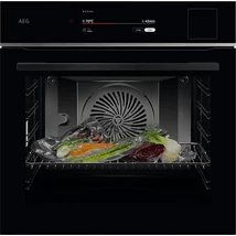 AEG TP9SB831AB SteamPro/ProAssist beépíthető gőzsütő, maghőmérő, SousVide, Steamify, Wifi, gőztiztítás