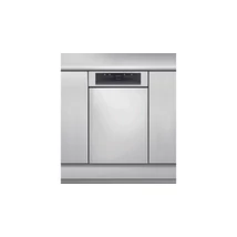 Whirlpool WSBO 3O23 PF X Beépíthető keskeny mosogatógép  45cm Kezelőpaneles,  PowerClean Pro magas nyomású tisztítórendszer, 3. evőeszköz fiók, 43 dBA zajszint