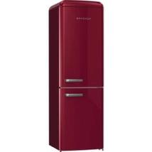 Gorenje ONRK619ER Old Timer szabadonálló kombinált hűtőszekrény,Total NoFrost,  bordó
