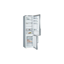 Bosch KGE398IBP Szabadonálló alulfagyasztós hűtő-fagyasztó kombináció, Szálcsiszolt acél (ujjlenyomat-mentes)