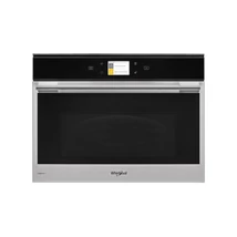 Whirlpool W9MW261IXL W Collection beépíthető mikrohullámú sütő, inox szegély, fekete full üveg