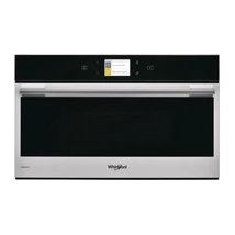 Whirlpool W9MD260IXL W Collection beépíthető mikrohullámú sütő, inox szegély, fekete full üveg, Smart kijelző (magyar nyelvű, színes, interaktív)