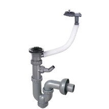 LIVINOX S-700-D lefolyógarnitúra szifonnal, 1 1/2-es
