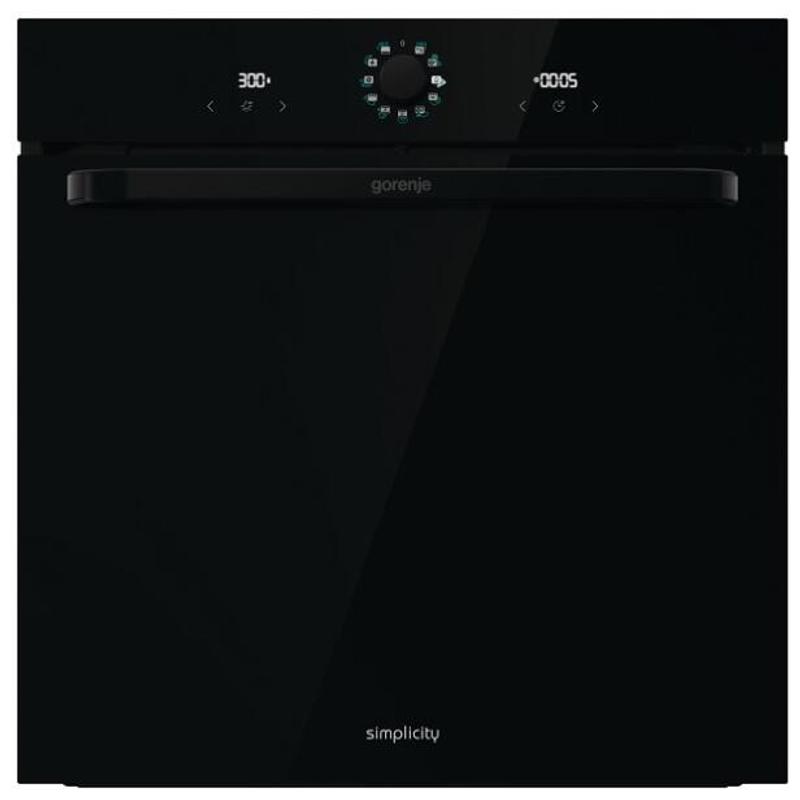 Gorenje BOS6737SYB beépíthető sütő, Simplicity Design, Fekete