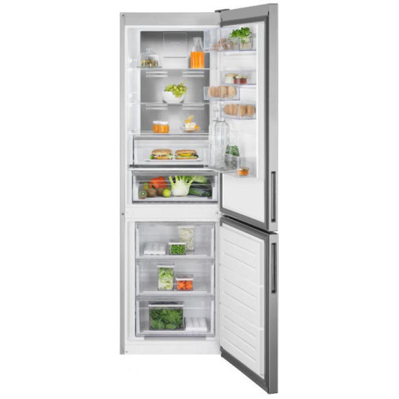 Electrolux LNT7ME36X3 kombinált hűtőszekrény, NoFrost, 201 cm Inox