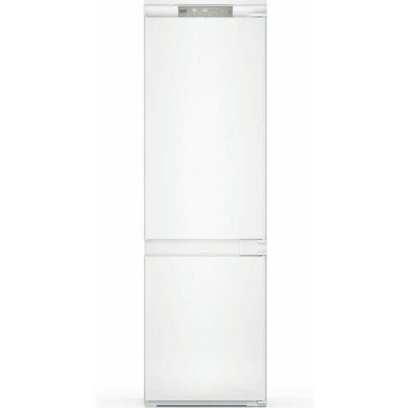 Whirlpool WHC18T594 Beépíthető kombinált hűtő, 182 l/68 l, 6. Érzék Freeze Control, Total No Frost technológia, Metal Multiflow,  LED prémium világítás, digitális kijelző érintő gombokkal, palacktartó, FreshBox+