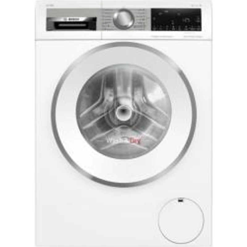 Bosch WNG254A9BY Mosó-szárítógép , Serie6 , i,DOS automatikus adagolás , 10.5kg mosás , 6kg szárítás ,  A, 1400 f , Fehér,inox ajtó , Prémium TouchControl kijelző