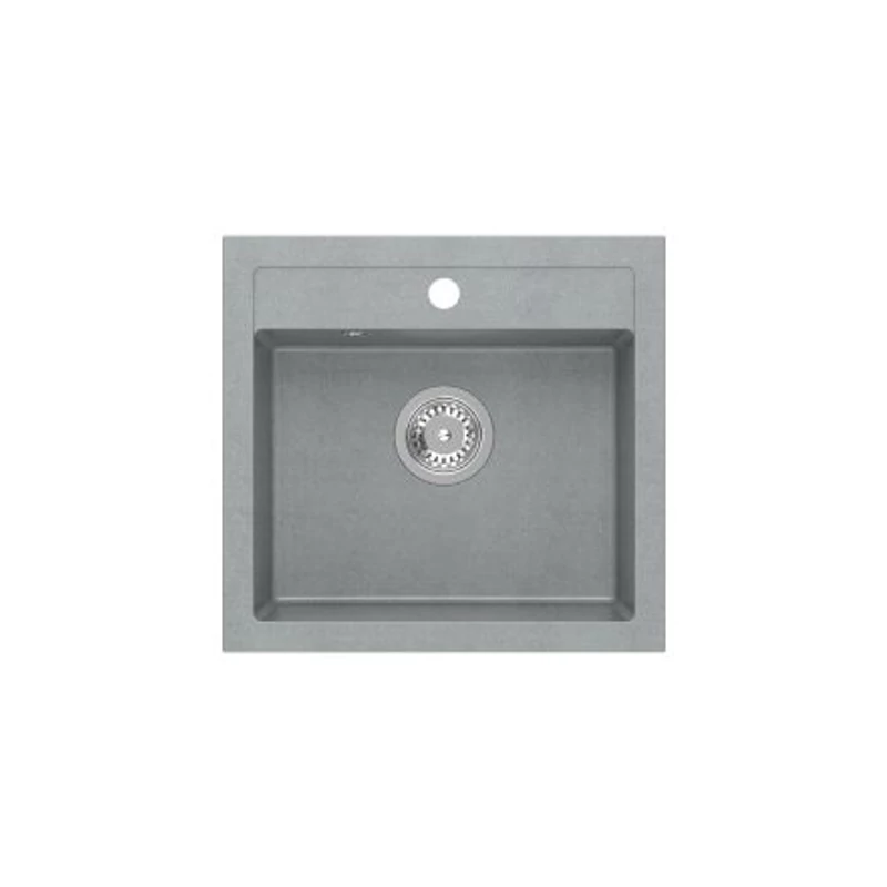 Quadron JOHNNY 110 gránit (500x470 mm, 1 medence) silver stone