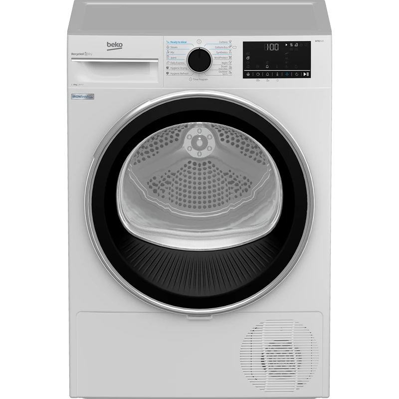 Beko B5T89243W beépíthető hőszivattyús szárítógép, 8 kg